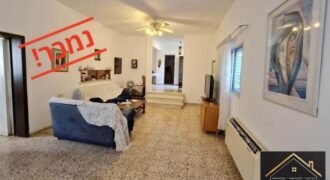 למכירה דירת גן 4.5 חדרים – נוף ים הרצליה